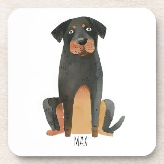 Rottweiler Dog Bier Onderzetter