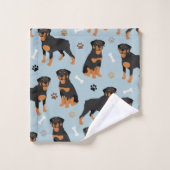 Rottweiler Dog-Botten en -poten Bad Handdoek (Wasdoekje)