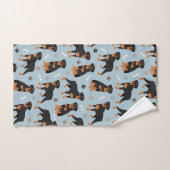 Rottweiler Dog-Botten en -poten Bad Handdoek (Handdoek)