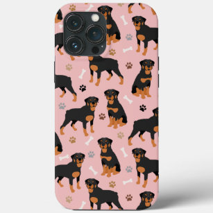 Rottweiler Dog-Botten en -poten Case-Mate iPhone Case
