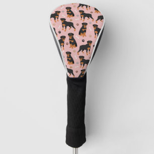 Rottweiler Dog-Botten en -poten Golfheadcover