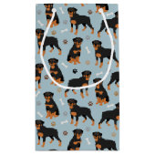 Rottweiler Dog-Botten en -poten Klein Cadeauzakje (Achterkant)