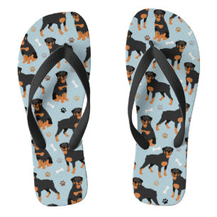 Rottweiler Dog-Botten en -poten Teenslippers