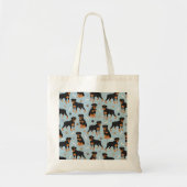 Rottweiler Dog-Botten en -poten Tote Bag (Voorkant)