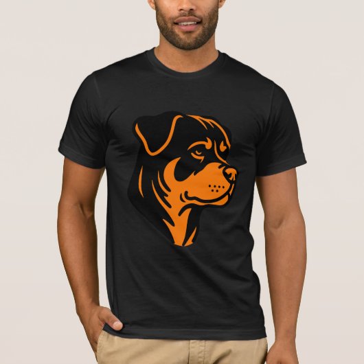 Rottweiler Dog Breed T-shirt (Voorkant)