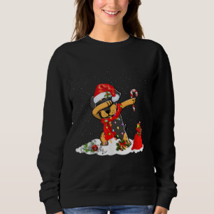 Rottweiler Dog Dabbing Funny Kerstcadeau Trui