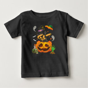 Rottweiler Dog Dabbing Om Pumpkin Egg Happy te ope