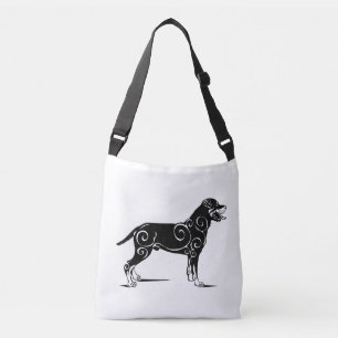 Rottweiler Dog Design Crossbody Tas
