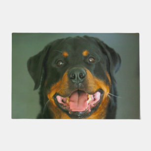 Rottweiler Dog. Deurmat
