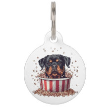 Rottweiler Dog Film Popcorn Bucket