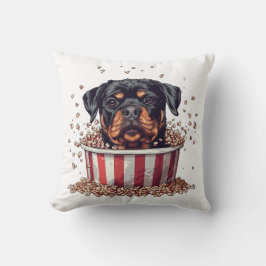 Rottweiler Dog Film Popcorn Bucket Kussen