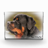 Rottweiler Dog Fotoblokken (Voorkant)