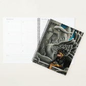 Rottweiler Dog Gargoyle Fantasy Planner (Display)