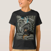 Rottweiler Dog Gargoyle Fantasy T-shirt (Voorkant)