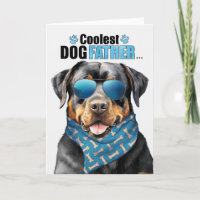 Rottweiler Dog Koudste pa Vaderdag