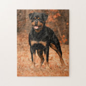 Rottweiler Dog Legpuzzel (Verticaal)