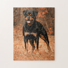Rottweiler Dog Legpuzzel