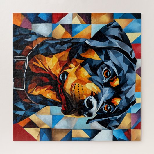 Rottweiler Dog Legpuzzel (Horizontaal)