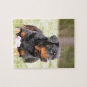 Rottweiler Dog Legpuzzel (Horizontaal)