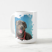 Rottweiler dog love mug  koffiemok (Voorkant links)