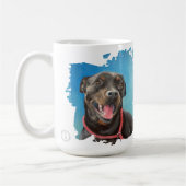 Rottweiler dog love mug  koffiemok (Links)
