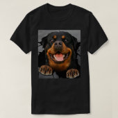 ROTTWEILER Dog Lover Pocket Design T-Shirt (Design voorkant)