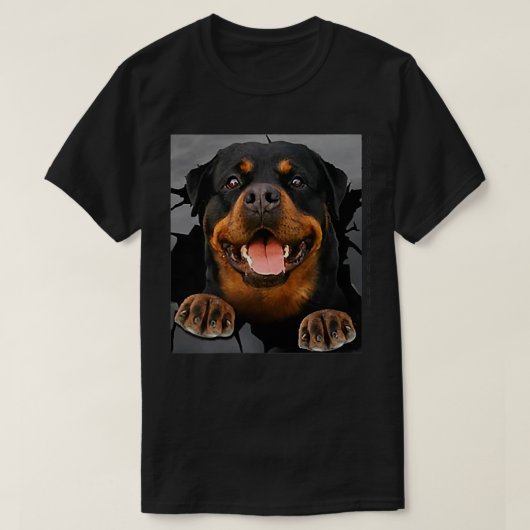 ROTTWEILER Dog Lover Pocket Design T-Shirt (Design voorkant)