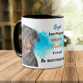 Rottweiler Dog Loyal Friend Mok