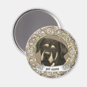 Rottweiler Dog Magneet (Voorkant / Achterkant)