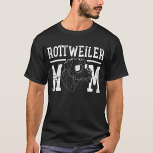Rottweiler Dog Mama T-shirt
