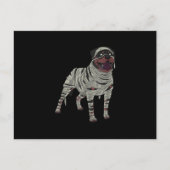 Rottweiler Dog Mummy Halloween Costume Hondenliefh Aankondigingskaart (Voorkant)