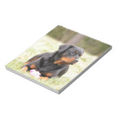 Rottweiler Dog Notitieblok (Linkerzijde)