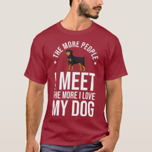 Rottweiler Dog Puppies Owner Lover T-shirt