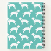 Rottweiler Dog Puppy Rottie Notitieboek (Achterkant)