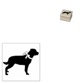 Rottweiler Dog Puppy Rottie Rubberstempel (Gestempeld)