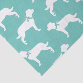 Rottweiler Dog Puppy Rottie Tissuepapier (Detail)