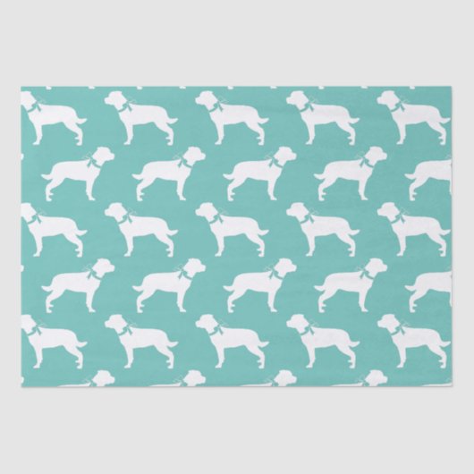 Rottweiler Dog Puppy Rottie Tissuepapier (Voorkant)