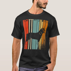 Rottweiler Dog Retro Lovers Collector T-shirt