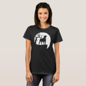 Rottweiler Dog Retro T-shirt (Voorkant volledig)