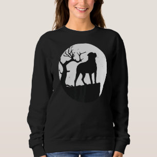 Rottweiler Dog Retro Trui