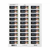 Rottweiler Dog Return Address Label (Full Sheet)