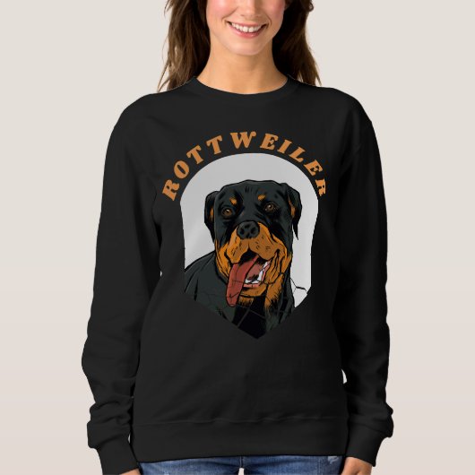 Rottweiler Dog Rotti Trui (Voorkant)