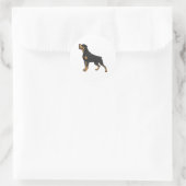 Rottweiler Dog - Rottie Pride Ronde Sticker (Tas)