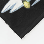 Rottweiler Dog Santa Hat Kerstboom Light Xmas Fleece Deken (Hoek)