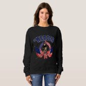 Rottweiler Dog Shirt Geweldig voor 4th of July Gra (Voorkant volledig)