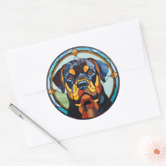 Rottweiler Dog Sticker Pack