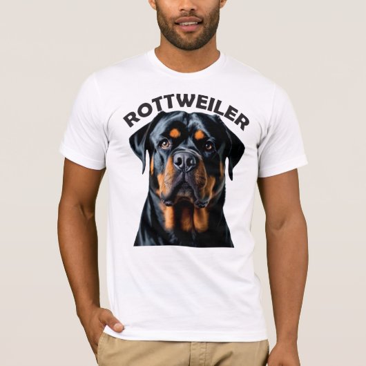 Rottweiler Dog T-shirt (Voorkant)