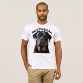 Rottweiler Dog T-shirt (Voorkant volledig)