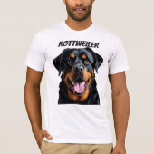 Rottweiler Dog T-shirt (Voorkant)