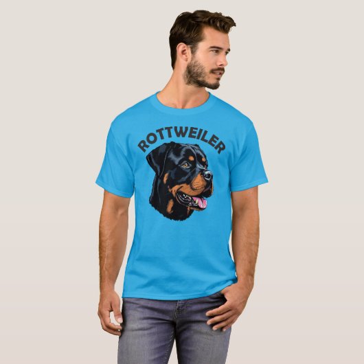 Rottweiler Dog T-shirt (Voorkant volledig)